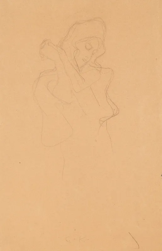 Bekleidete Figur Nach Rechts Dressed Figure To The Right