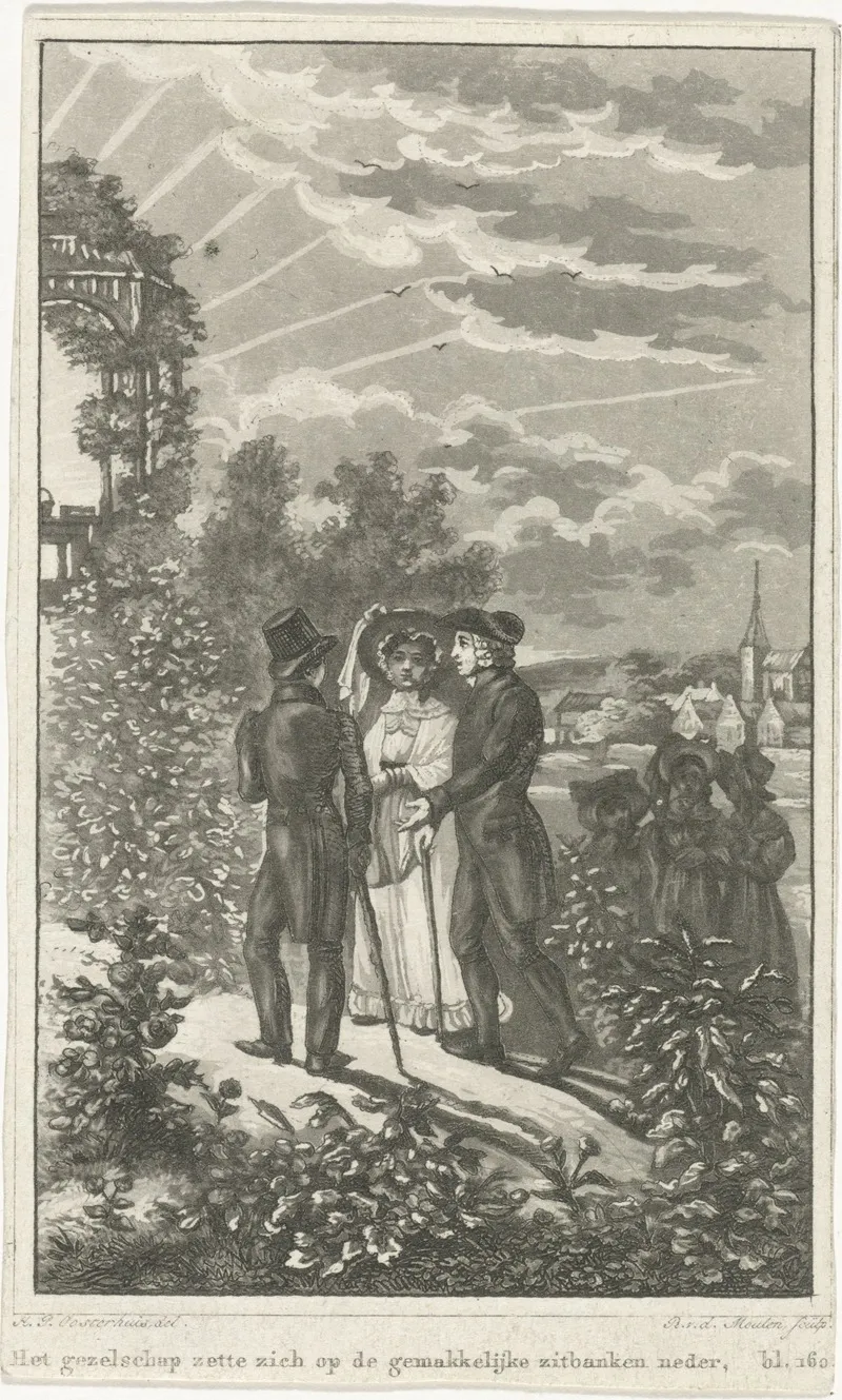 Beklimmen Van Een Heuvel Wall Art by Roelof van der Meulen - High-Resolution Digital Print