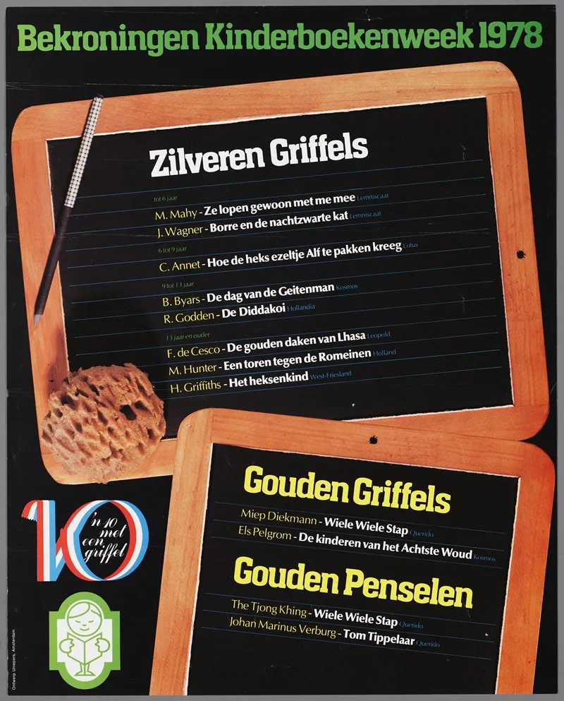 Bekroningen Kinderboekenweek 1978 Wall Art by Uniepers, Amsterdam - High-Resolution Digital Print
