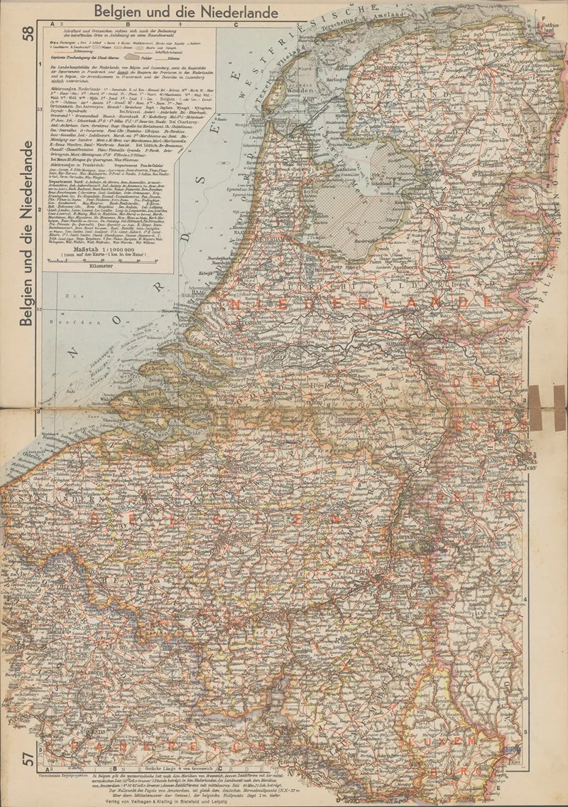 Belgien Und Die Niederlande Wall Art by Wolfgang Preuss - High-Resolution Digital Print