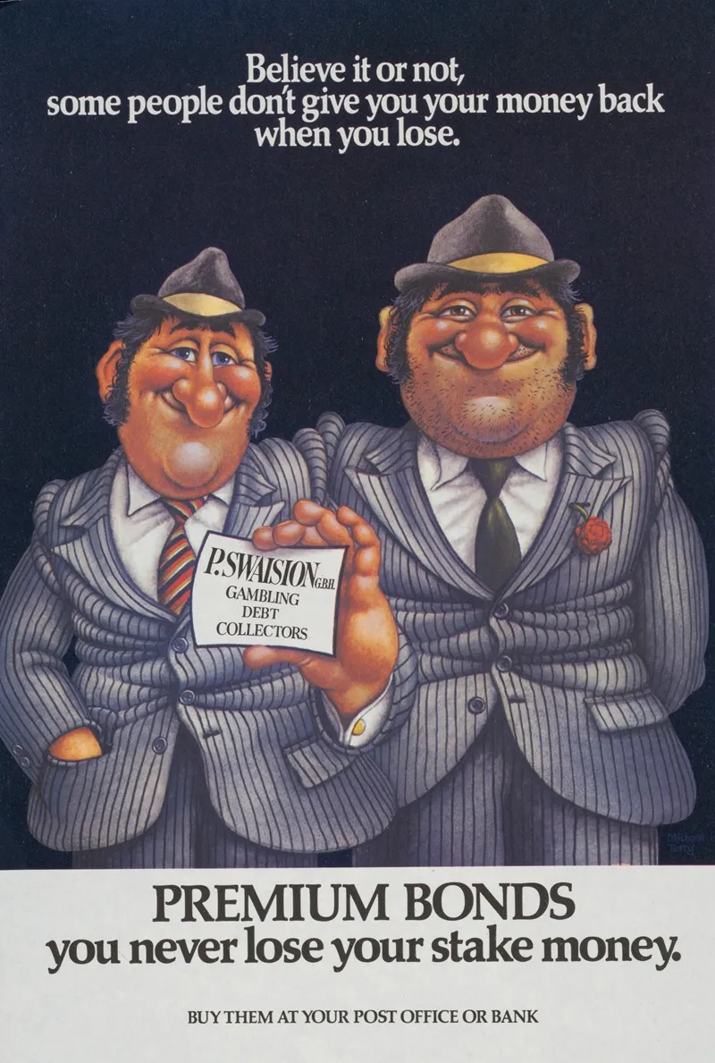 Believe It Or Not Some People Dont Give You Your Money Back When You Lose Premium Bonds You Never Lose Your Stake Money Wall Art by Fred Hyland - High-Resolution Digital Print