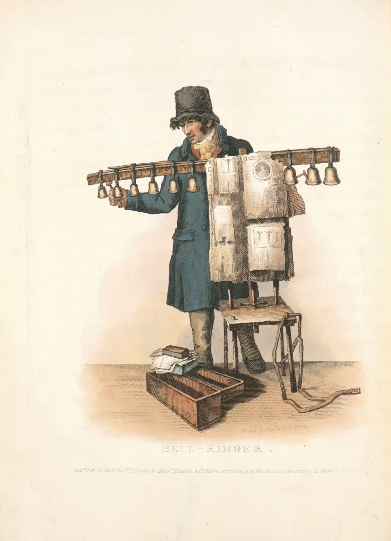Bell Ringer Wall Art by Thomas Lord Busby - High-Resolution Digital Print