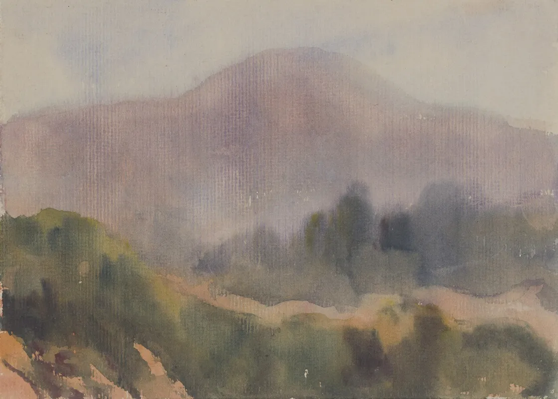 Below A Blue Mountain