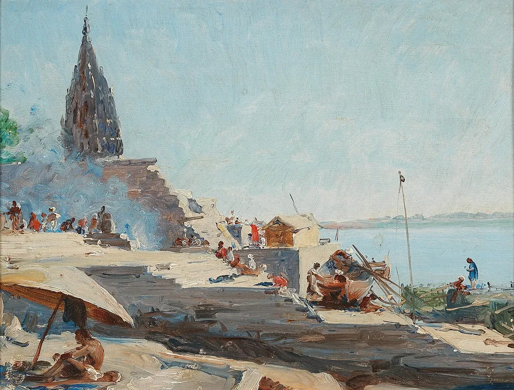 Benares On The Ganges Indias Spiritual Capital