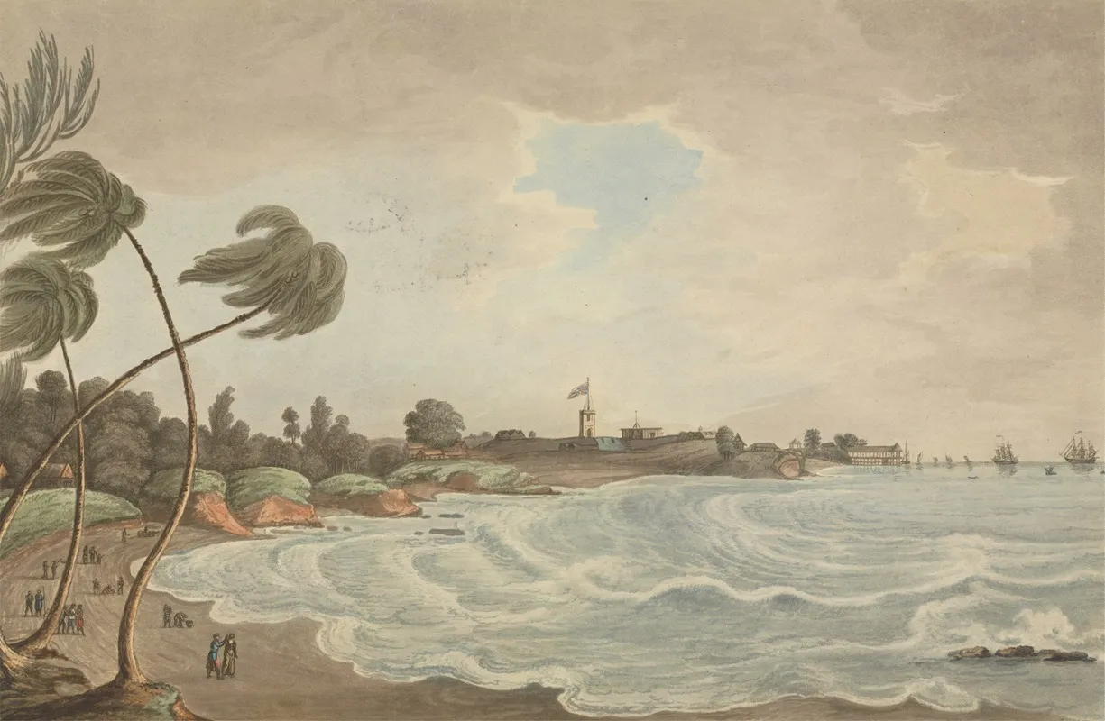 Bencooler Bay Small Road Wharf Fort Marlborough Sumakra 1799
