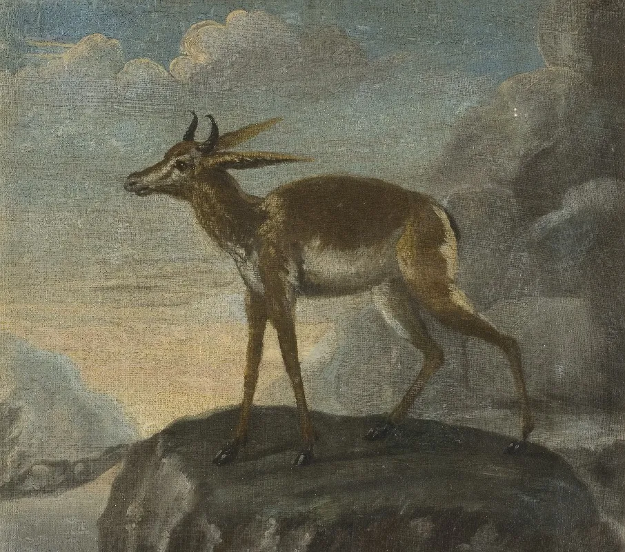 Bengal Deer Wall Art by David Kock - High-Resolution Digital Print