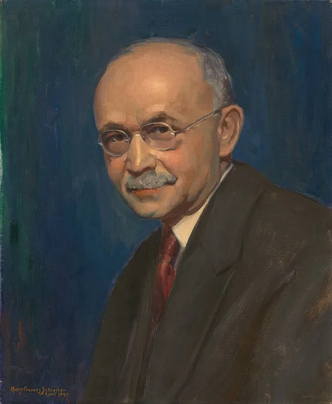 Benjamin B Lindsey Wall Art by Mary Frances Schreiber - High-Resolution Digital Print
