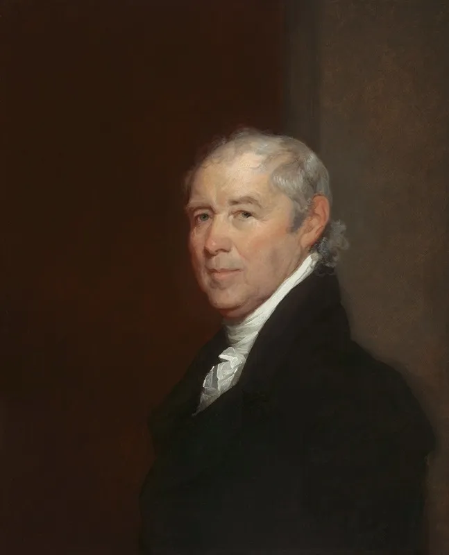 Benjamin Tappan Wall Art by Gilbert Stuart - High-Resolution Digital Print