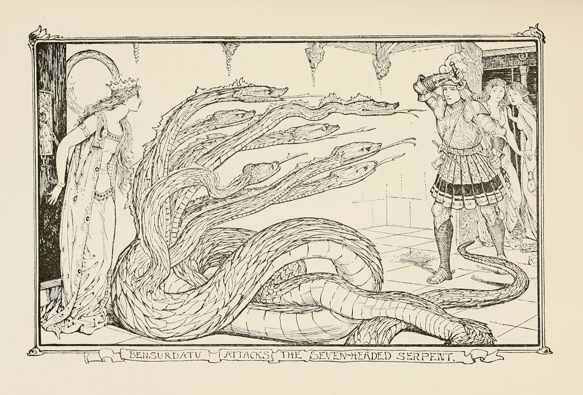 Bensurdatu Attacks The Seven Headed Serpent