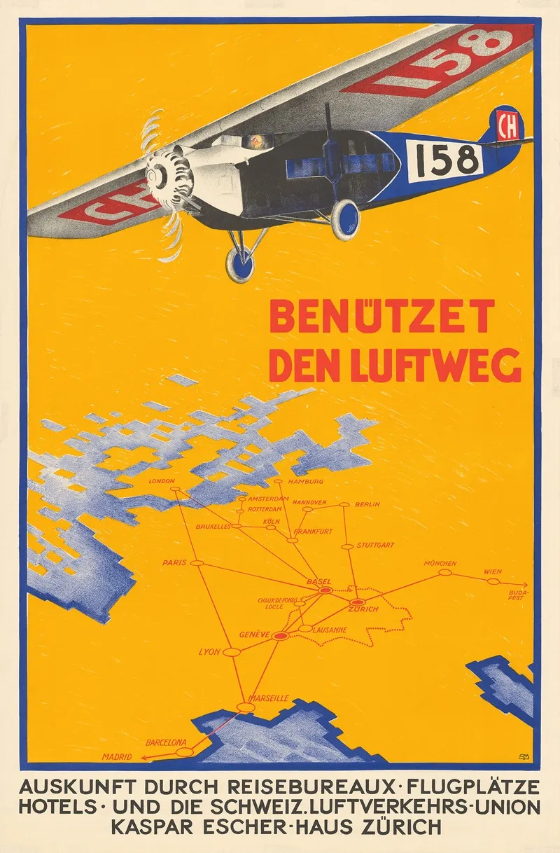 Benutzet Den Luftweg Wall Art by Burkhard Mangold - High-Resolution Digital Print