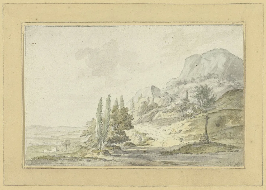 Berglandschap 5 Wall Art by Pieter Gaal - High-Resolution Digital Print
