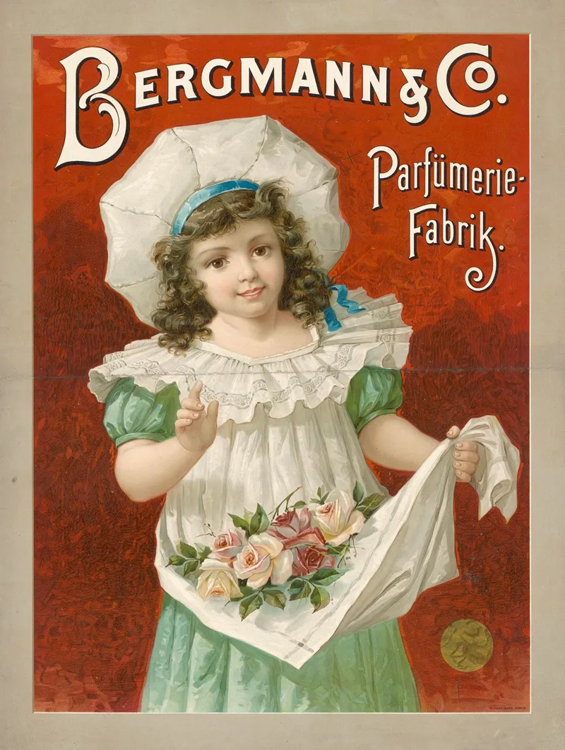 Bergmann Co Parfumerie Fabrik Wall Art by W. Hagelberg AG - High-Resolution Digital Print