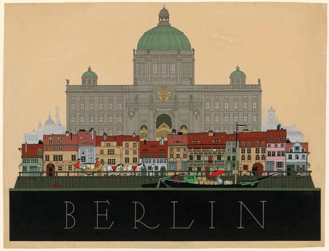 Berlin Wall Art by Julius Klinger - High-Resolution Digital Print