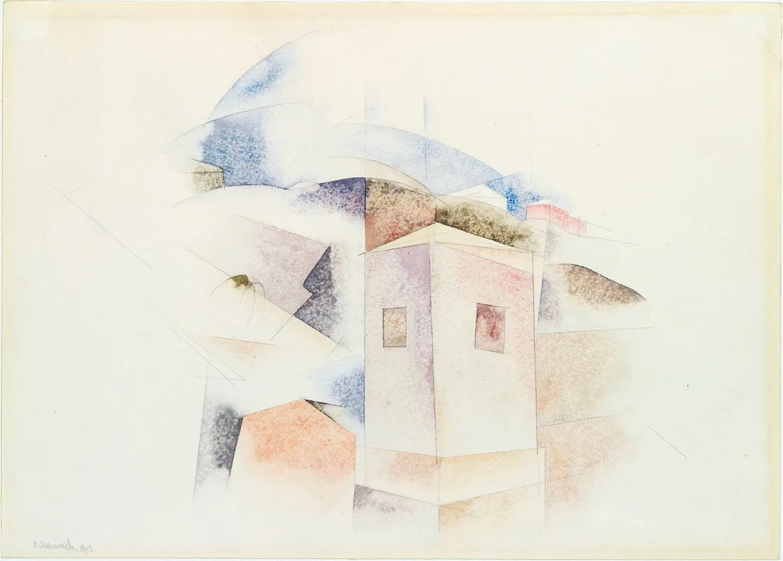 Bermuda No 4 Wall Art by Charles Demuth - High-Resolution Digital Print