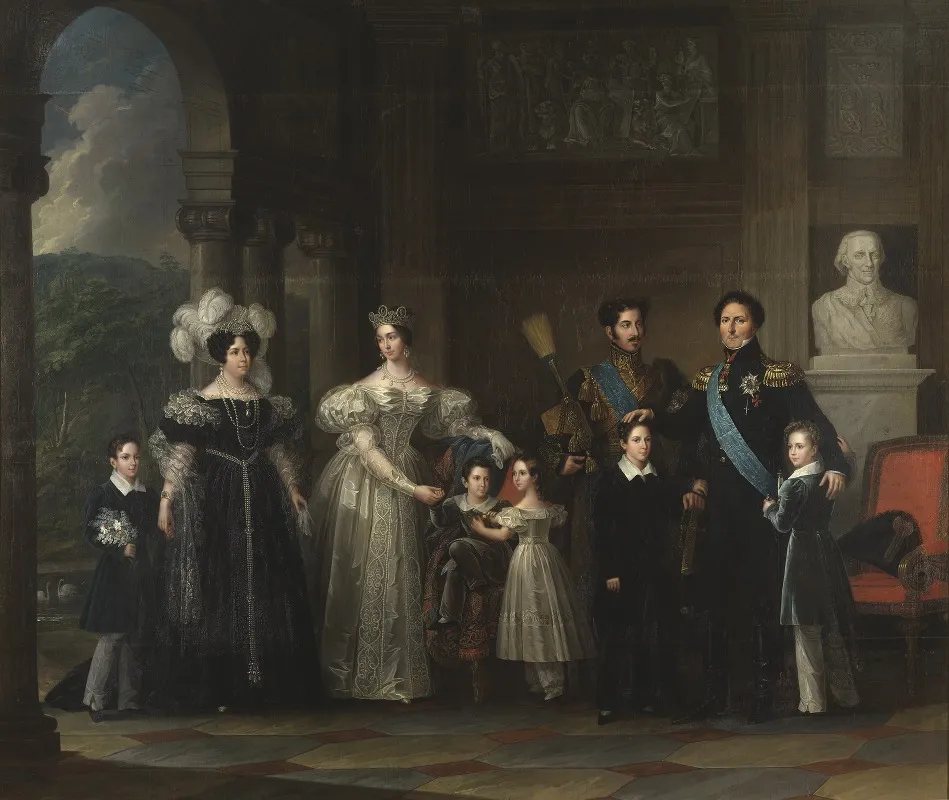 Bernadotte Family Wall Art by Fredric Westin - High-Resolution Digital Print