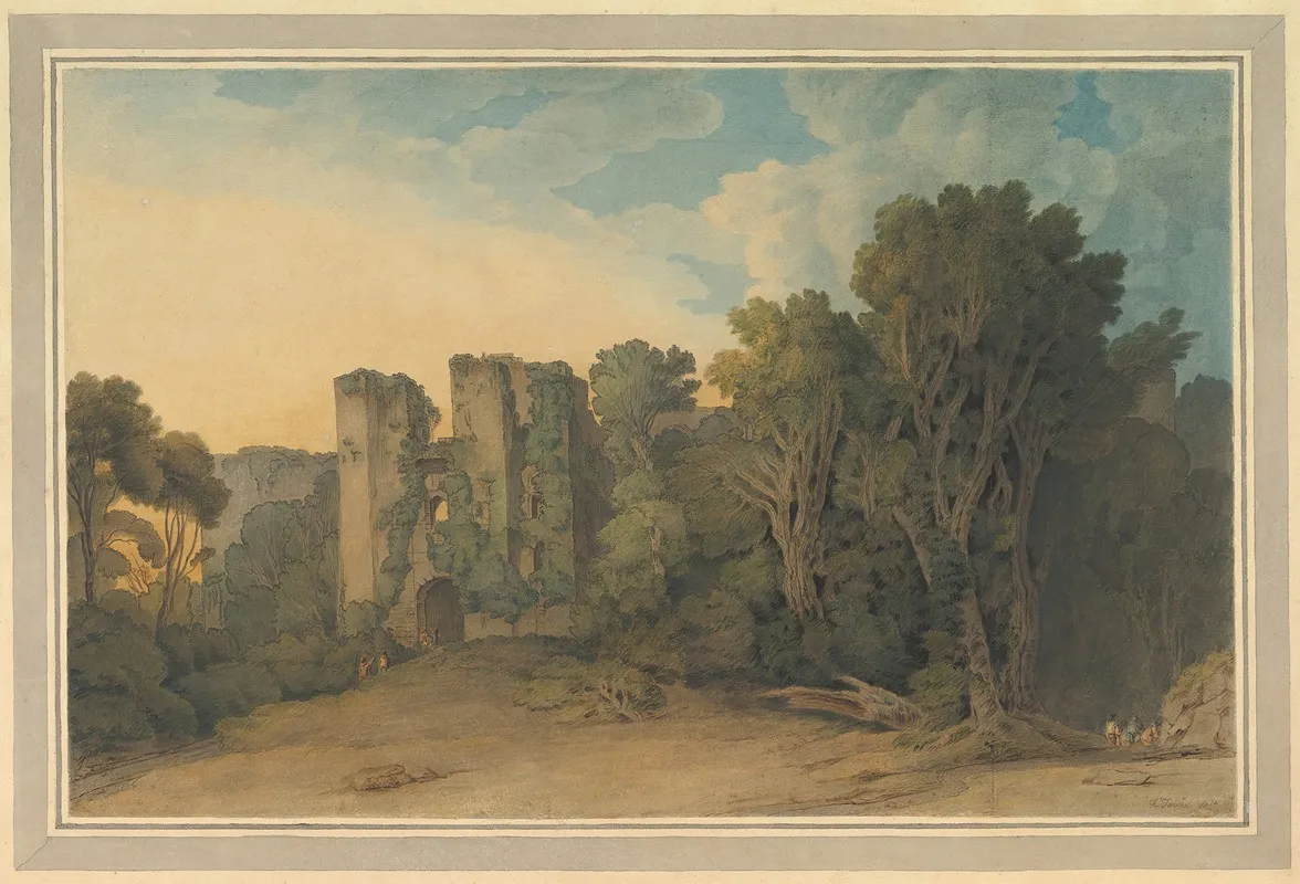 Berry Pomeroy Castle In The County Of Devon