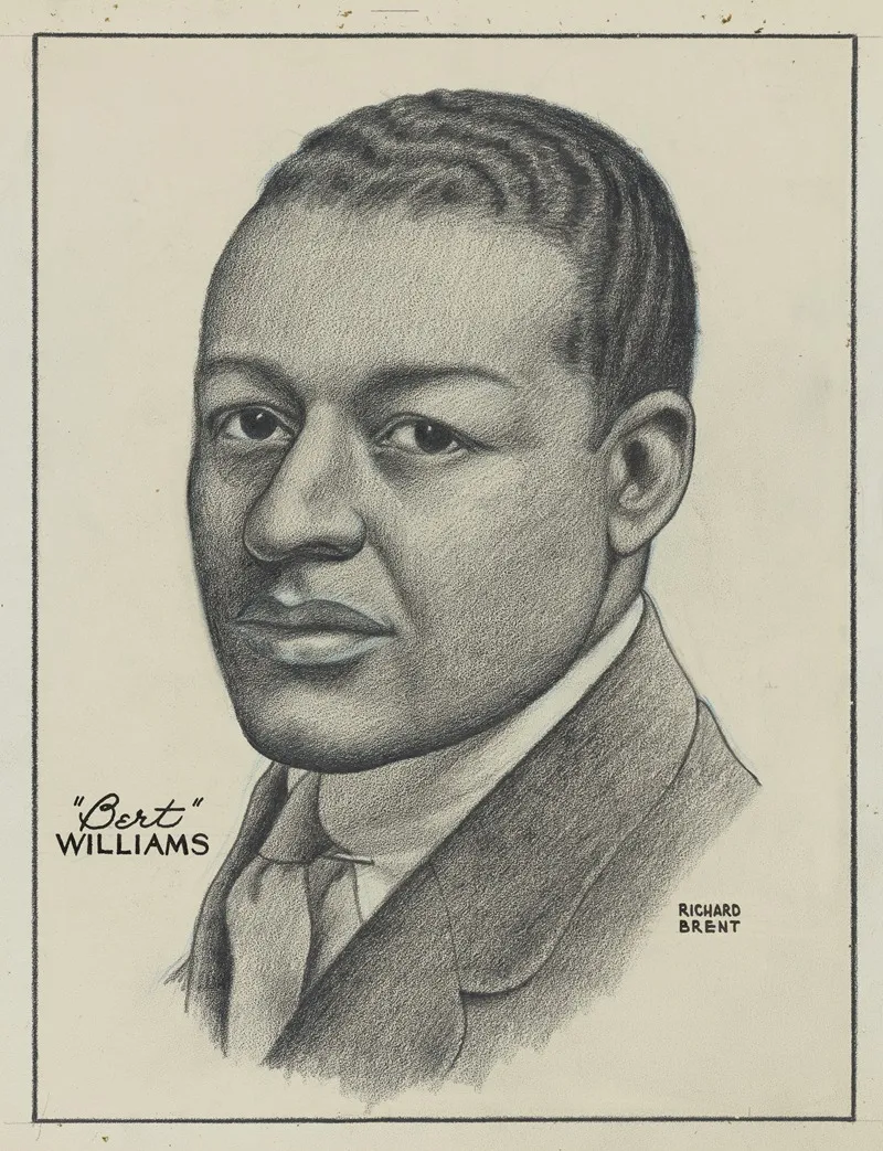 Bert Williams Wall Art by Richard Brent - High-Resolution Digital Print