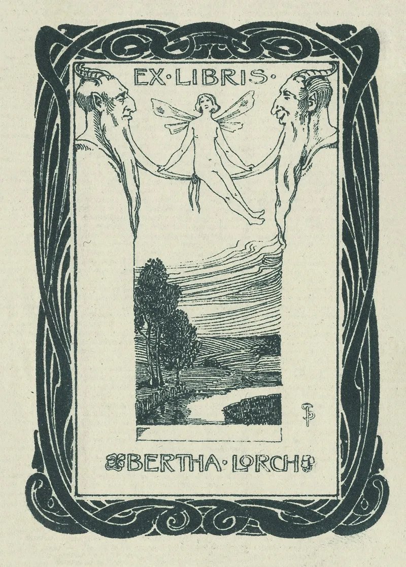 Bertha Lorch Wall Art by Fritz Schumacher - High-Resolution Digital Print