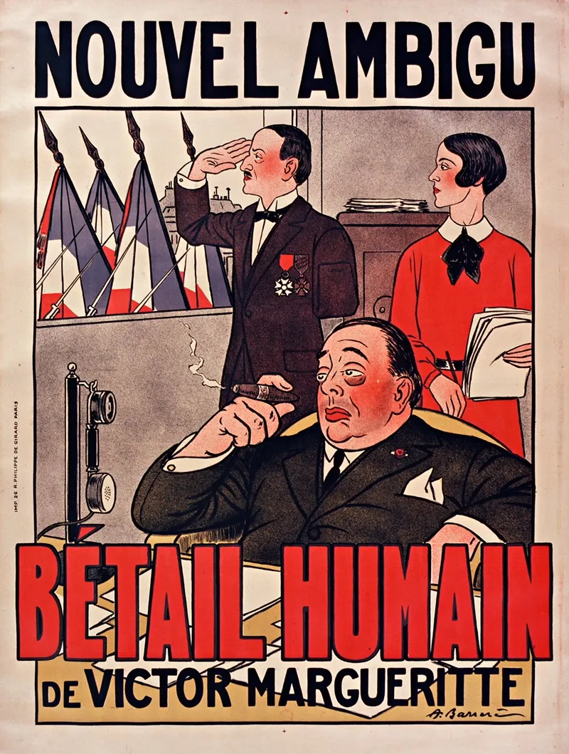 Betail Humain Wall Art by Adrien Barrère - High-Resolution Digital Print