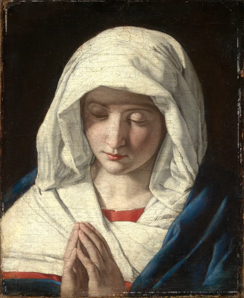 Betende Maria 2 Wall Art by Giovanni Battista Salvi da Sassoferrato - High-Resolution Digital Print