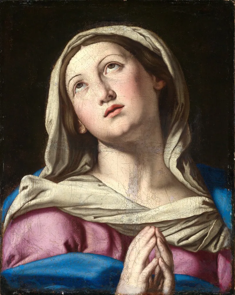 Betende Maria Wall Art by Giovanni Battista Salvi da Sassoferrato - High-Resolution Digital Print