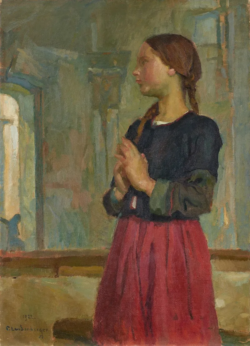 Betendes Madchen
