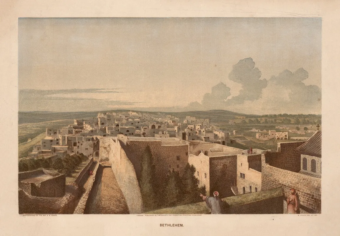 Bethlehem 2 Wall Art by Albert Augustus Isaacs - High-Resolution Digital Print