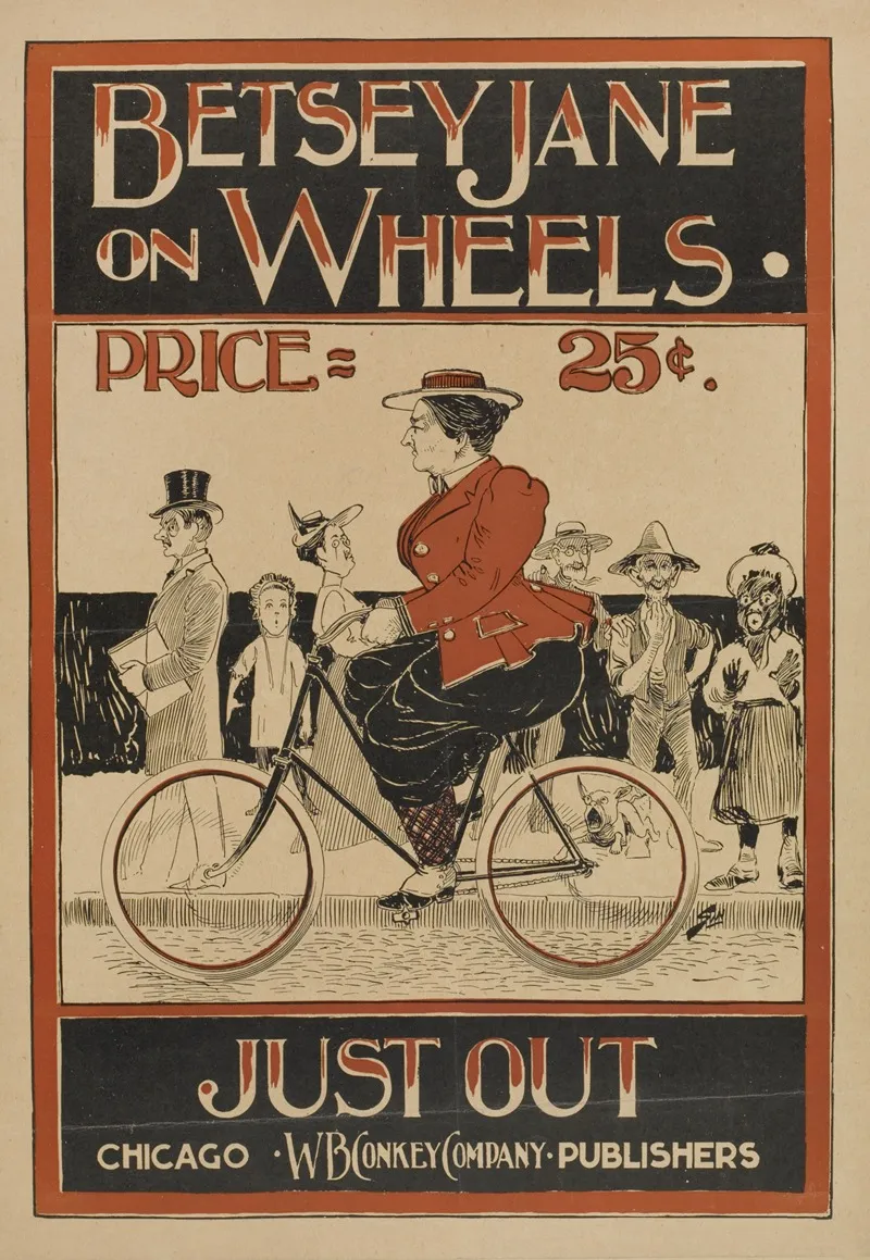 Betsy Jane On Wheel Wall Art by Anonymous - High-Resolution Digital Print