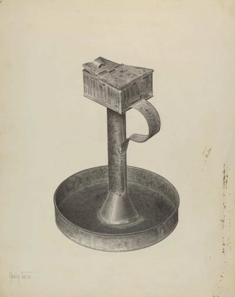 Betty Lamp And Stand