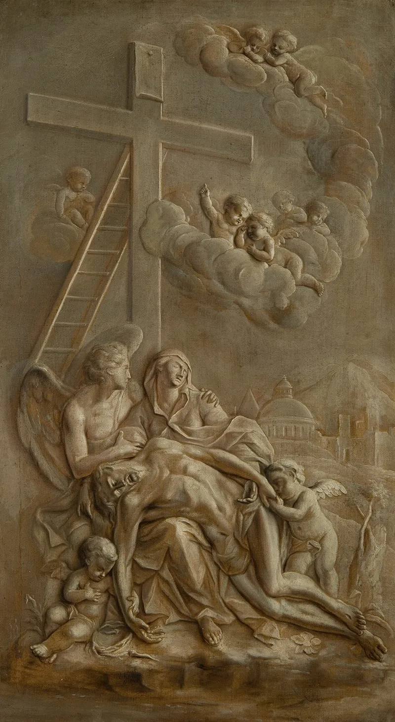 Beweinung Christi 2 Wall Art by Jakob Kellner - High-Resolution Digital Print