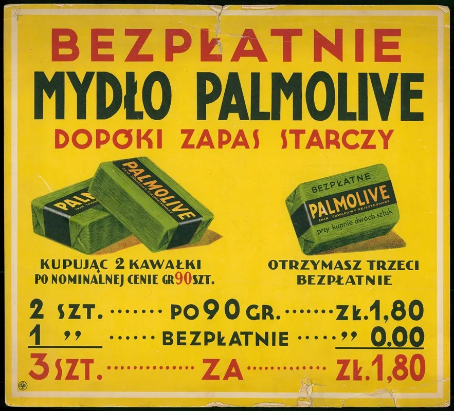Bezplatnie Mydlo Palmolive Dopoki Zapas Starczy