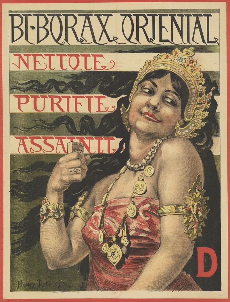 Bi Borax Oriental Nettoie Purifie Assainit 2 Wall Art by Henry Detouche - High-Resolution Digital Print