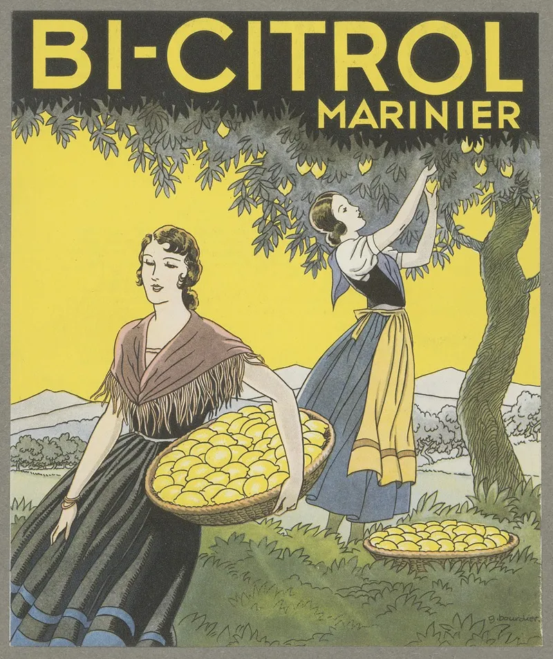 Bi Citrol Marinier Wall Art by G. Bourdier - High-Resolution Digital Print