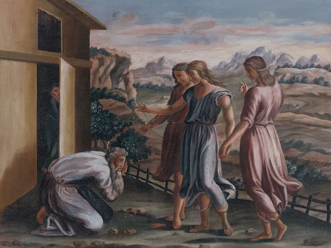 Biblical Scene Iii Wall Art by Alexander Belopotocký - High-Resolution Digital Print