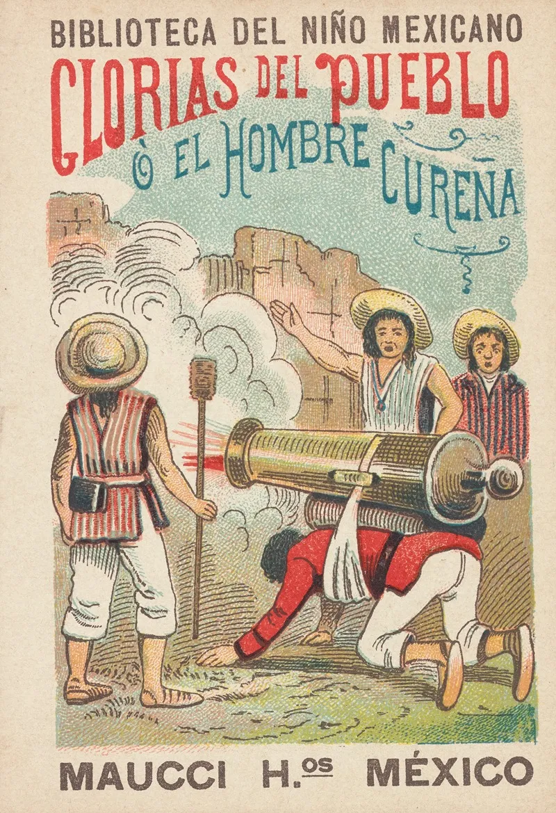 Biblioteca Del Nino Mexicano Glorias Del Pueblo O El Hombre Curena