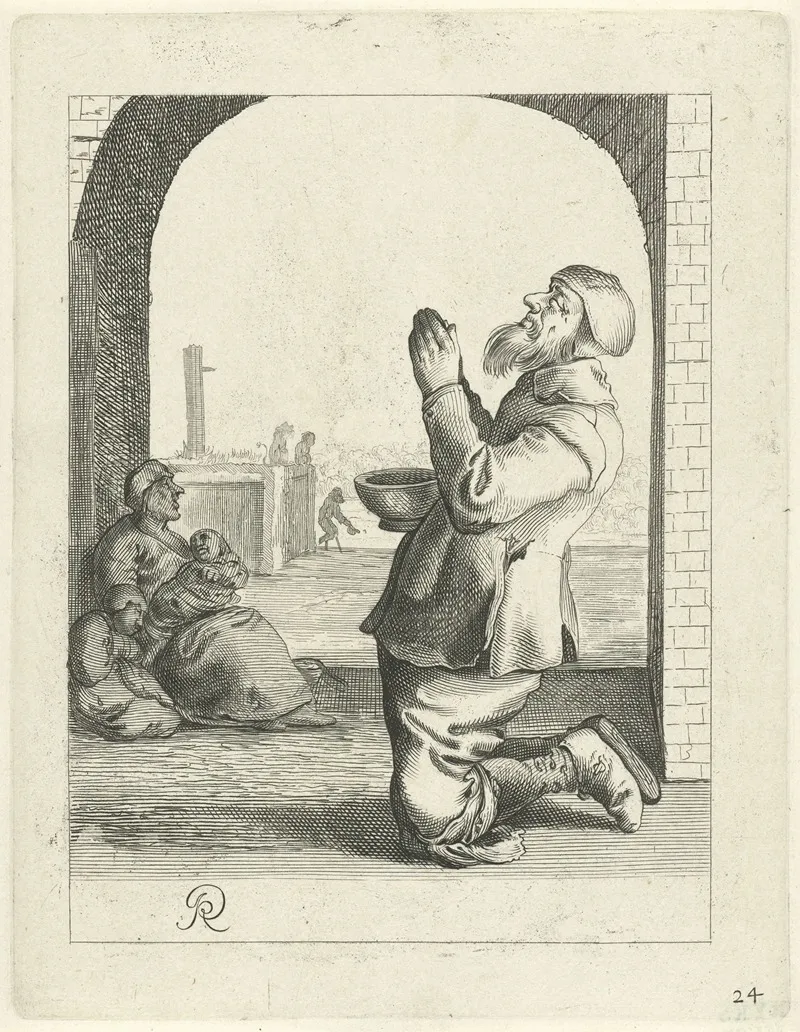 Biddende Bedelaar