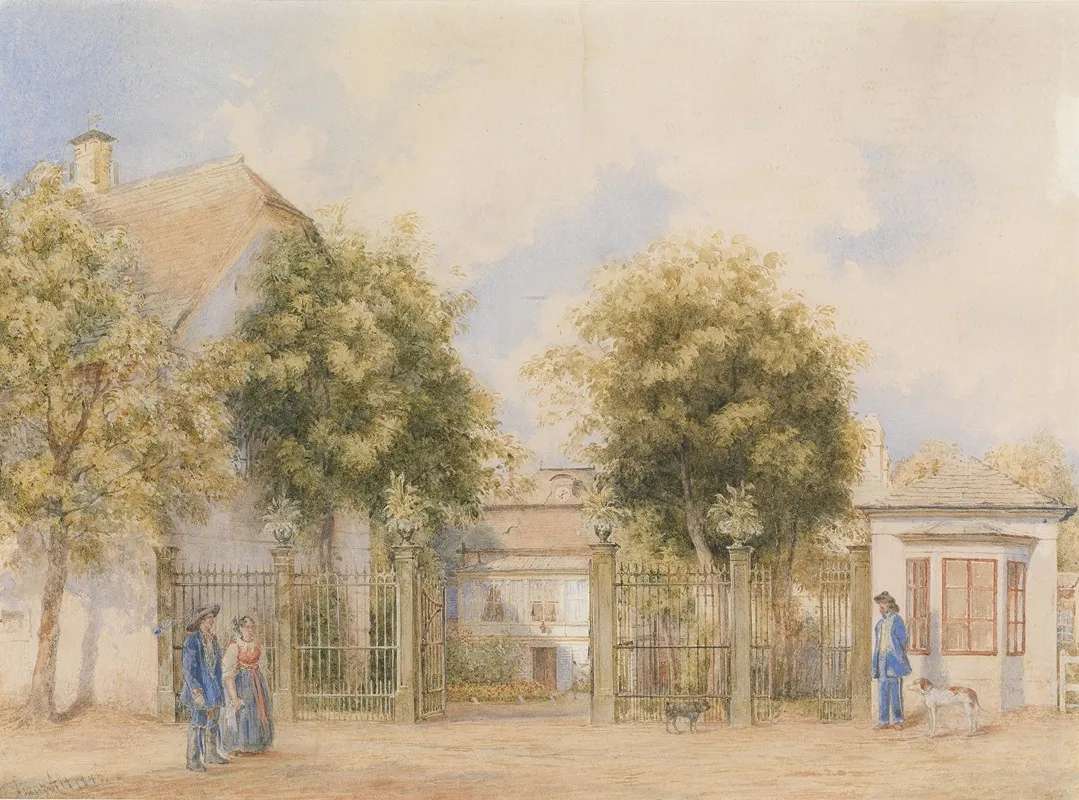 Biedermeierliches Haus
