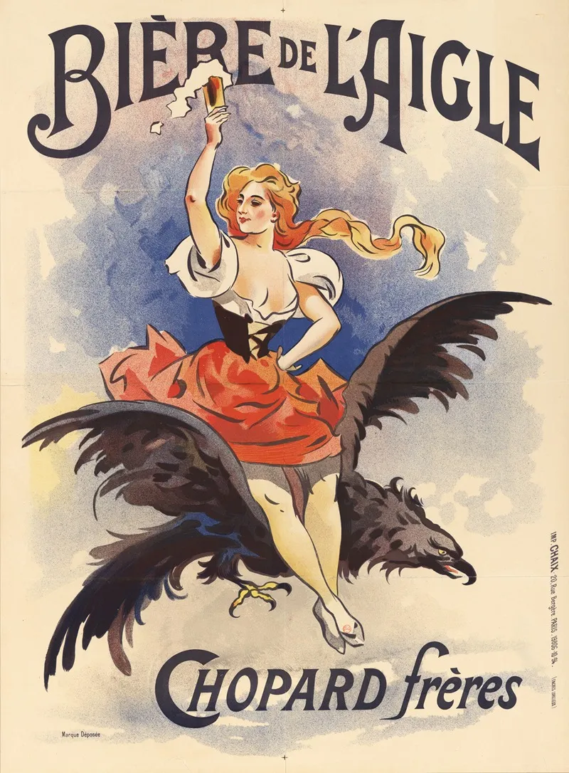 Biere De Laigle Chopard Freres Wall Art by Imp. Chaix - High-Resolution Digital Print