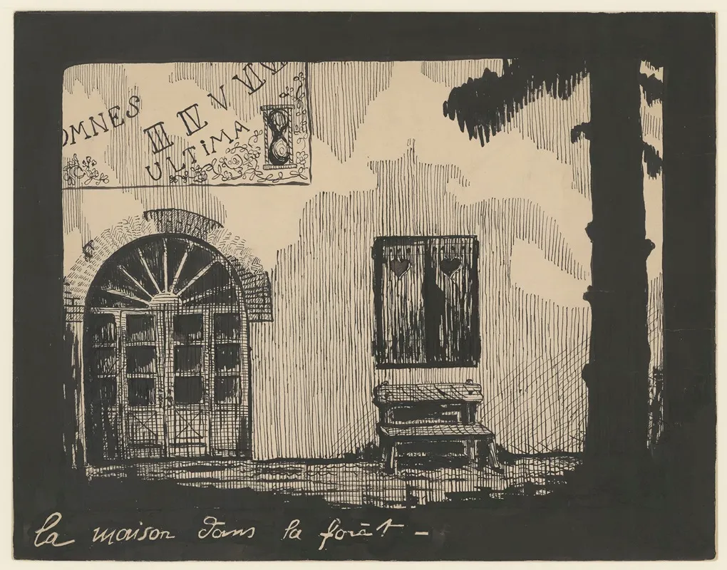 Bifur Maquette De Decor Neuvieme Tableau La Maison Dans La Foret Wall Art by Gaston Baty - High-Resolution Digital Print