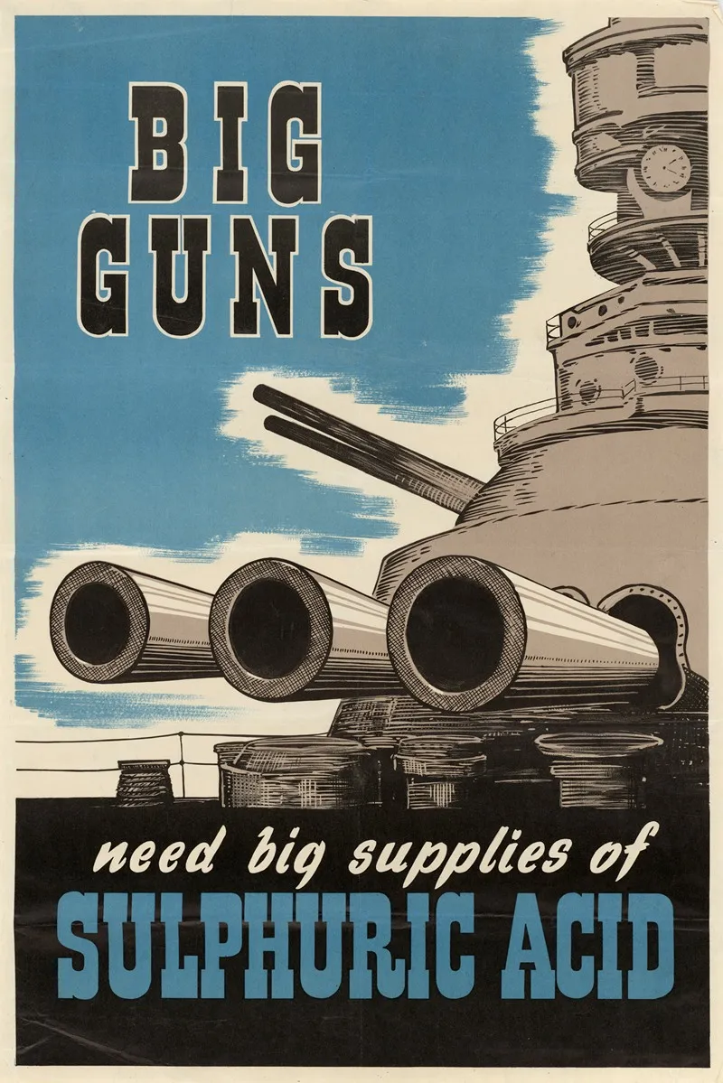 Big Guns Need Big Supplies Of Sulphuric Acid