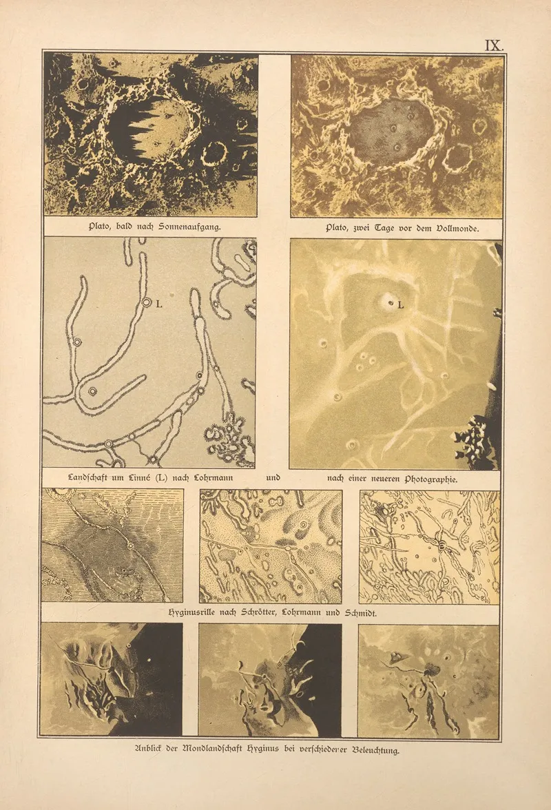 Bilder Atlas Der Sternenwelt Eine Astronomie Fur Jedermann Pl 09 Wall Art by Edmund Weiss - High-Resolution Digital Print