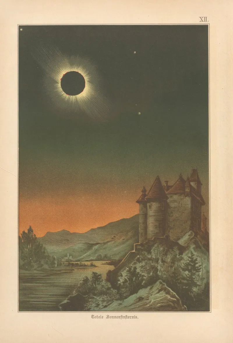 Bilder Atlas Der Sternenwelt Eine Astronomie Fur Jedermann Pl 11 Wall Art by Edmund Weiss - High-Resolution Digital Print