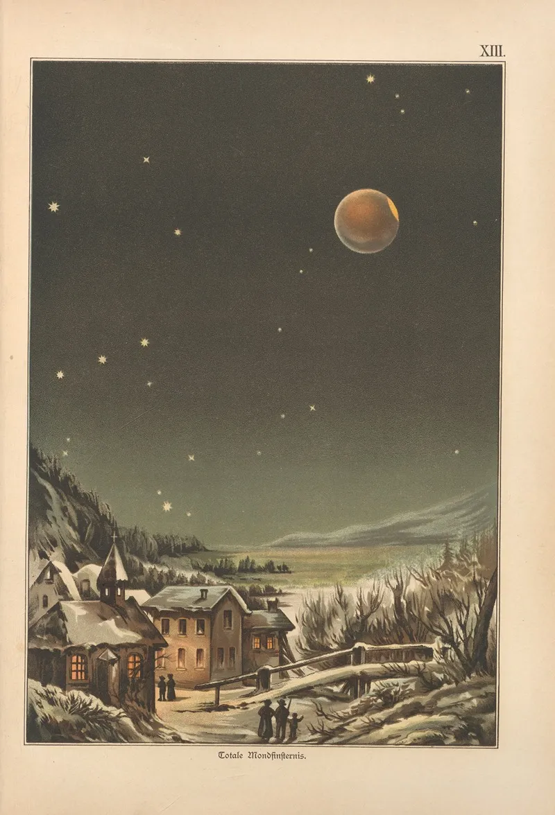 Bilder Atlas Der Sternenwelt Eine Astronomie Fur Jedermann Pl 12 Wall Art by Edmund Weiss - High-Resolution Digital Print