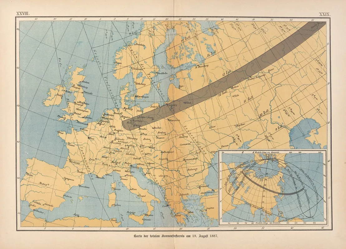 Bilder Atlas Der Sternenwelt Eine Astronomie Fur Jedermann Pl 26 Wall Art by Edmund Weiss - High-Resolution Digital Print