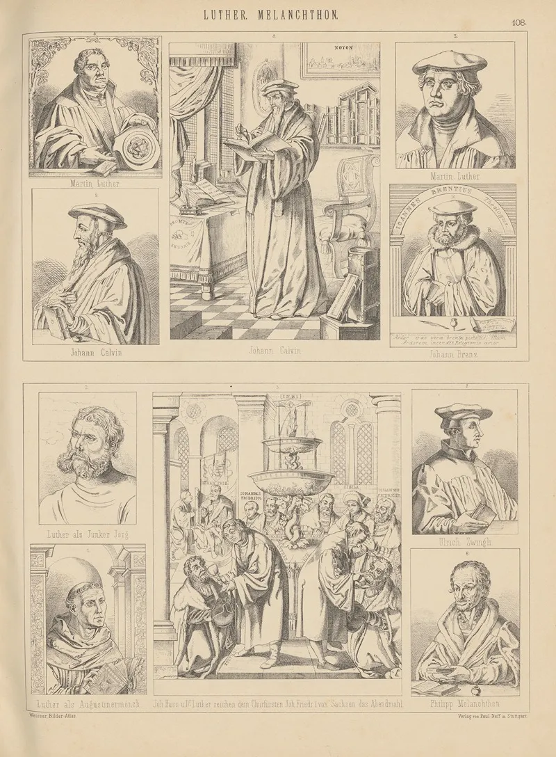 Bilder Atlas Zur Weltgeschichte Pl 107 Wall Art by Ludwig Weisser - High-Resolution Digital Print