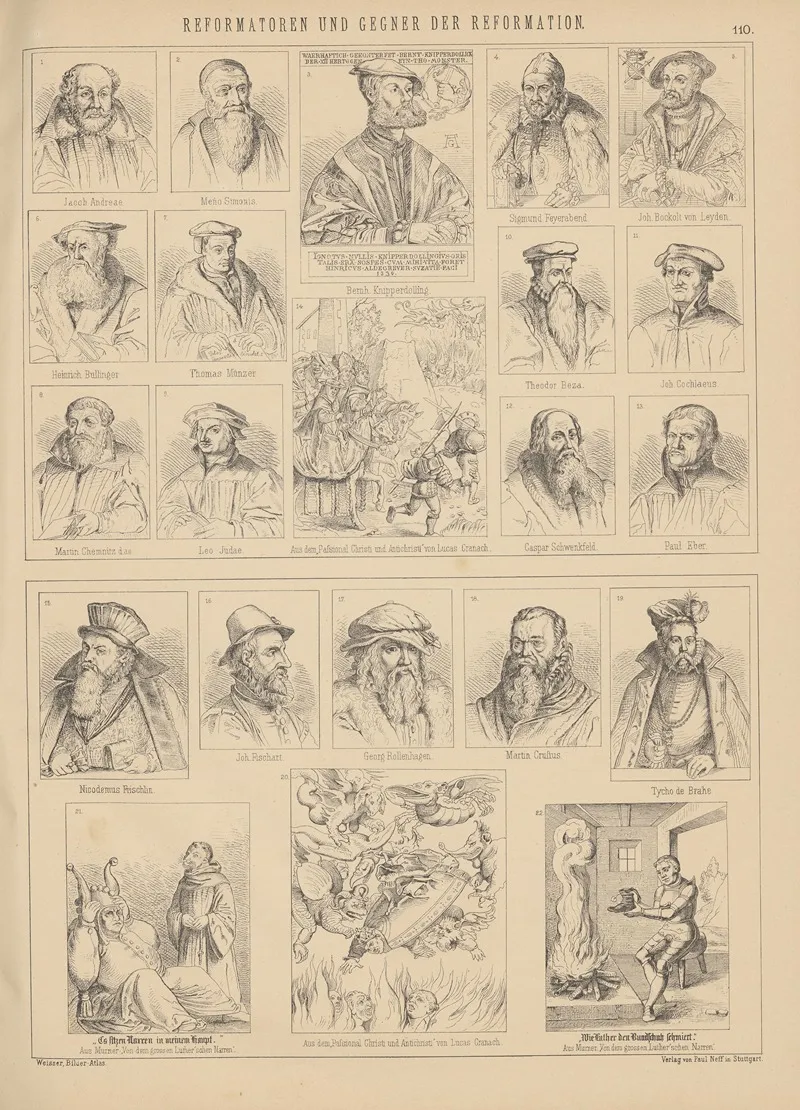 Bilder Atlas Zur Weltgeschichte Pl 109 Wall Art by Ludwig Weisser - High-Resolution Digital Print