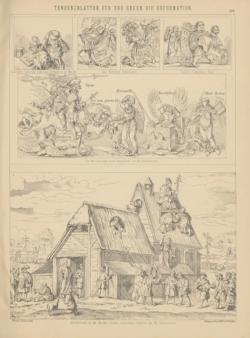 Bilder Atlas Zur Weltgeschichte Pl 110 Wall Art by Ludwig Weisser - High-Resolution Digital Print