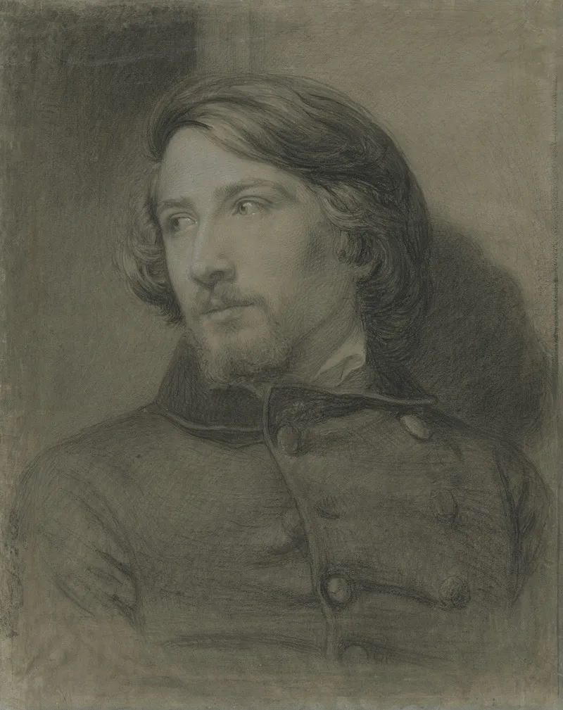 Bildnis Des Frankfurter Kupferstechers Johann Eisenhardt Wall Art by Angilbert Göbel - High-Resolution Digital Print