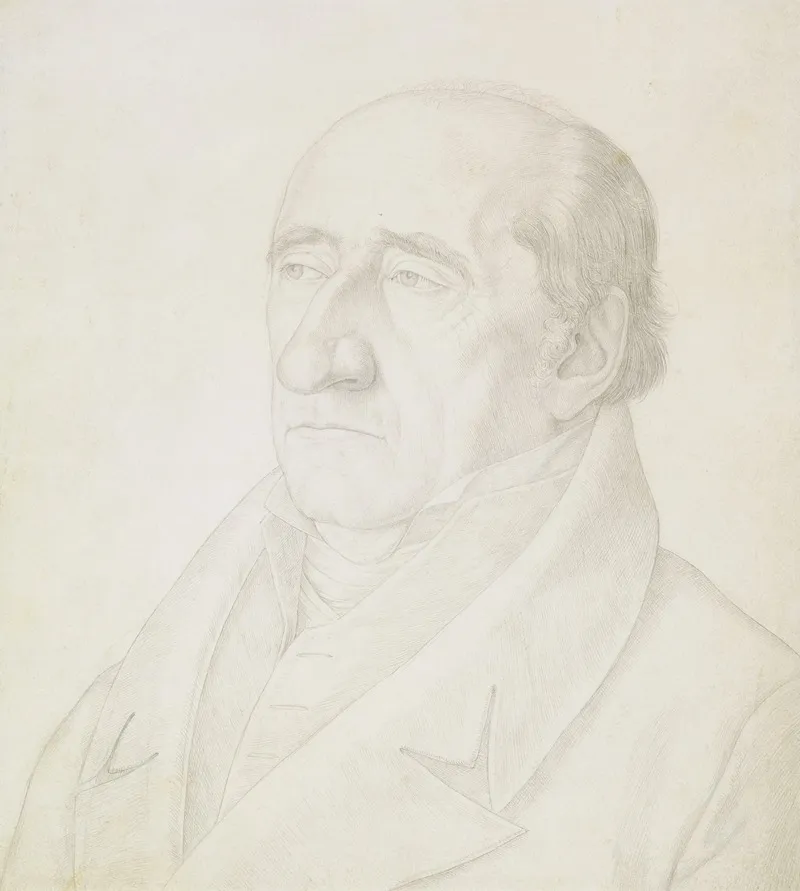 Bildnis Des Freiherrn Vom Und Zum Stein Wall Art by Friedrich von Olivier - High-Resolution Digital Print