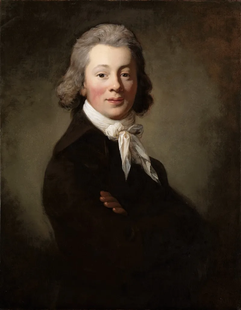 Bildnis Des Friedrich Gottlob Benno Von Heynitz Wall Art by Anton Graff - High-Resolution Digital Print